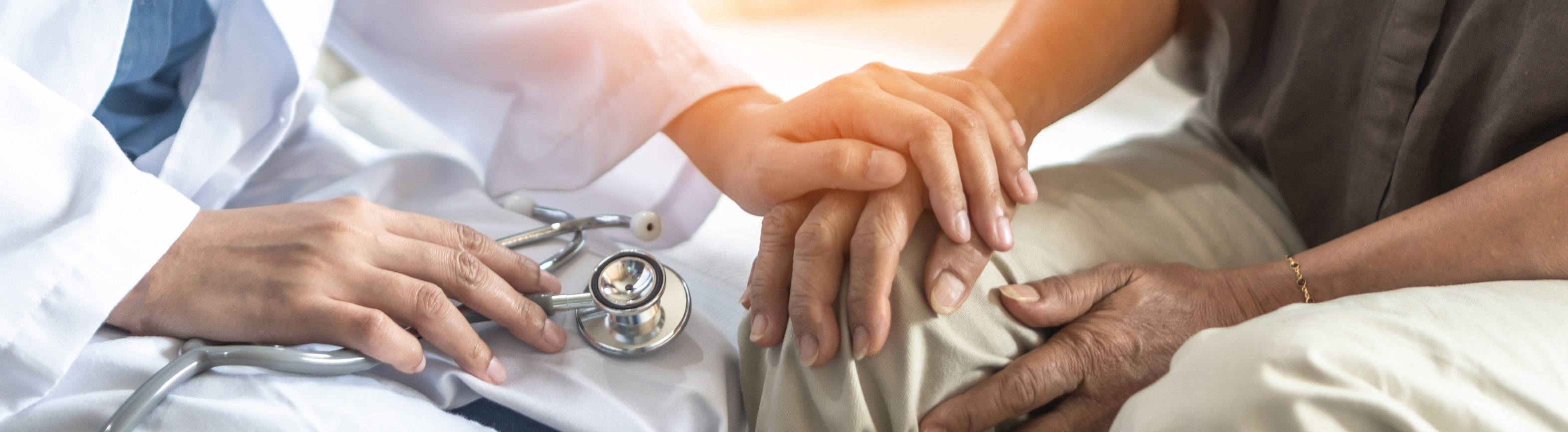 Doctor giving assistance to a patient